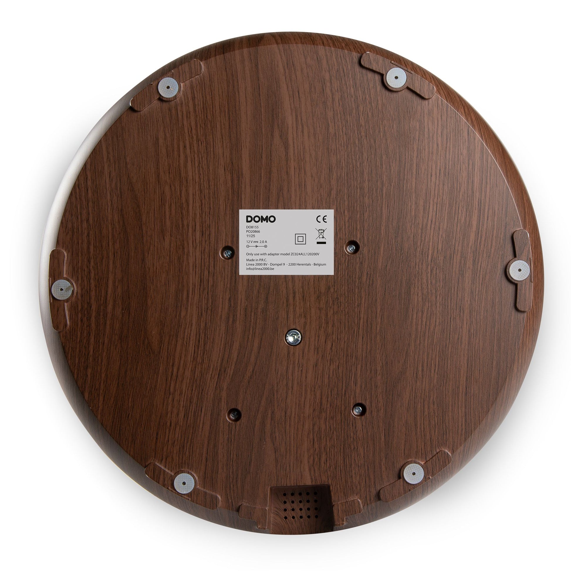 Domo Standventilator DO8155 – 9 Stufen, oszillierend, Timer, Fernbedienung, 26 W, 45 dB(A), Schwarz, Holz