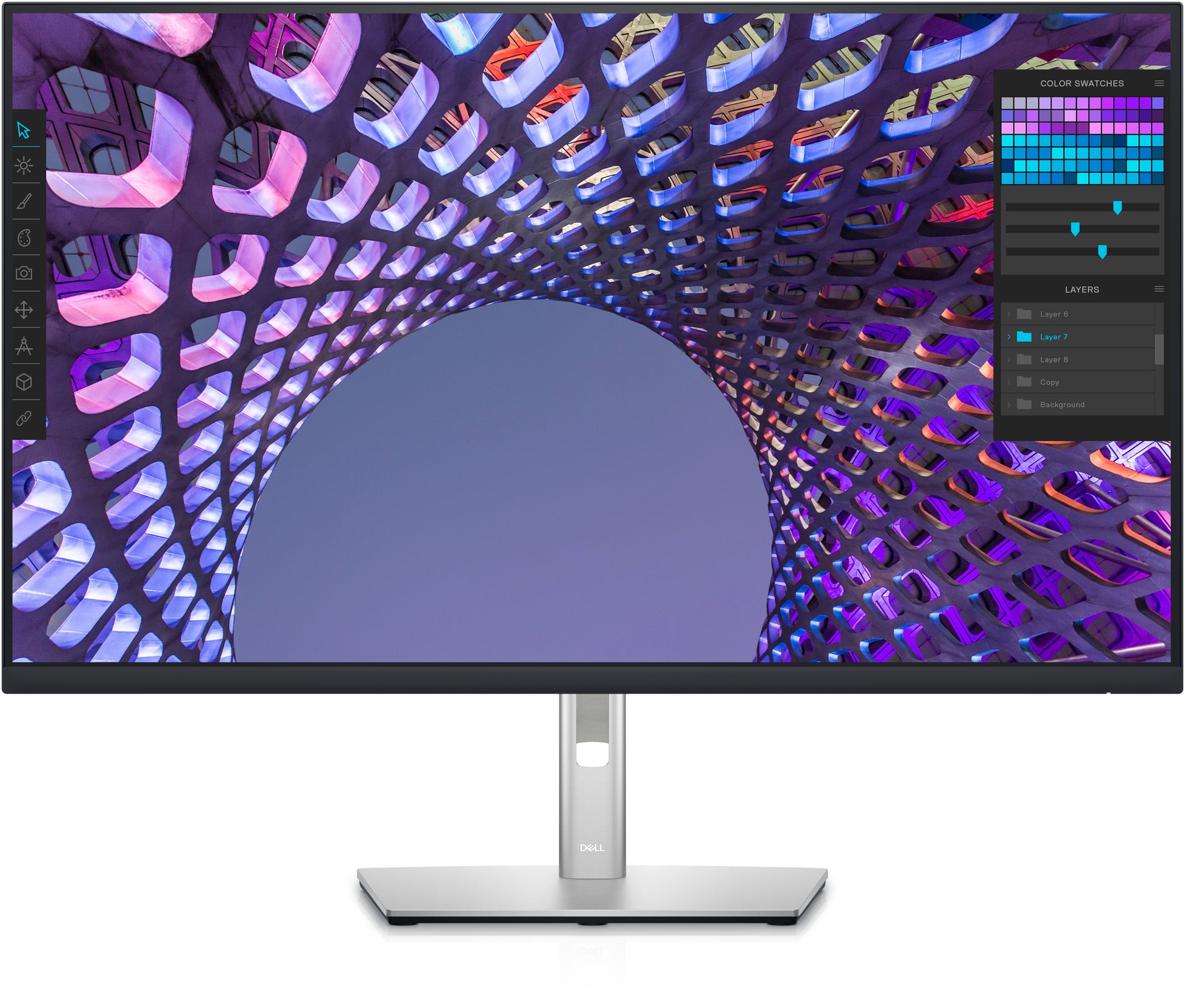DELL P3223QE – Monitor, 31,5" 4K UHD (3840 × 2160), IPS, 60 Hz, 350 cd/m², USB-C, VESA 100 × 100, Schwarz