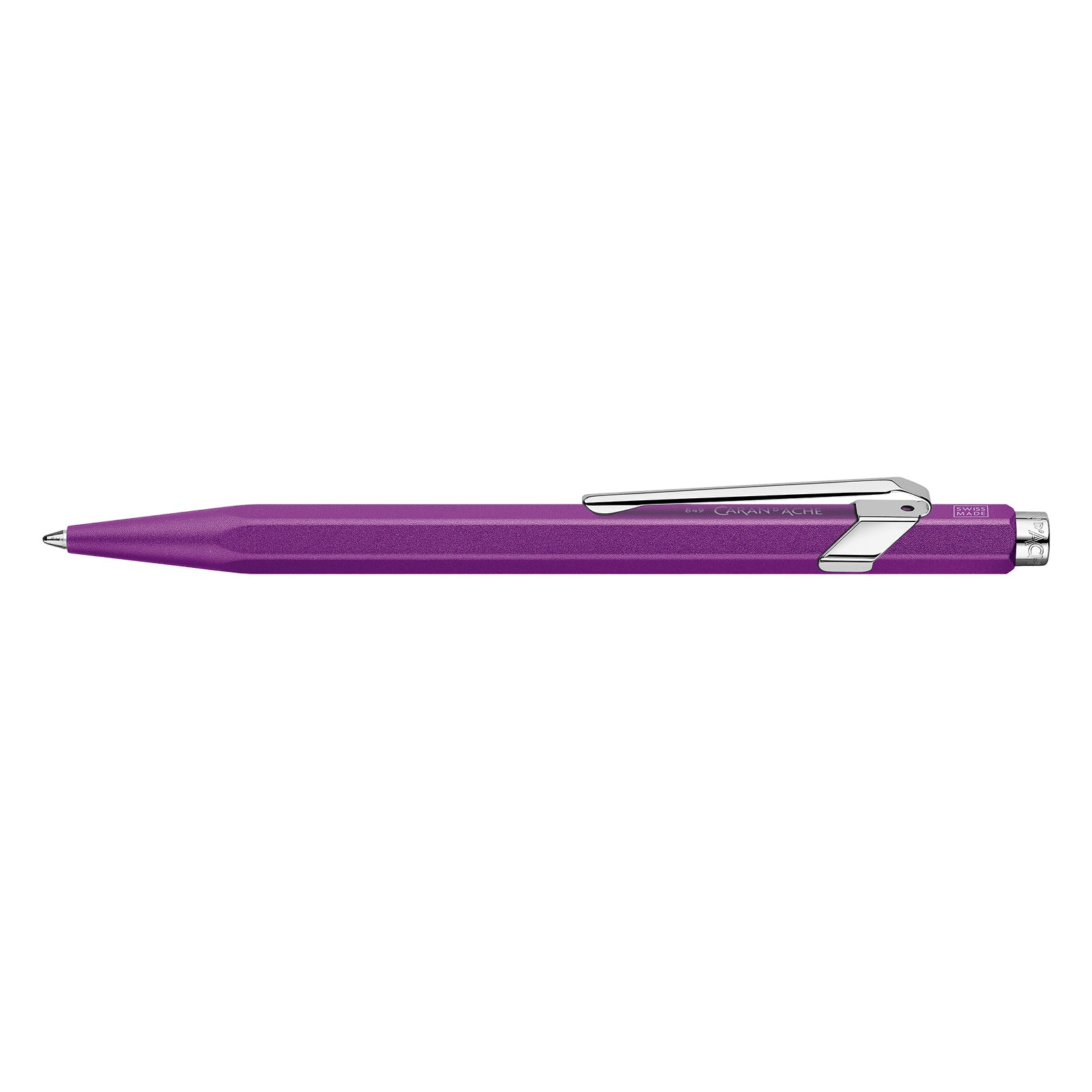 Caran d-Ache Caran d'Ache Kugelschreiber – Violett, Aluminium