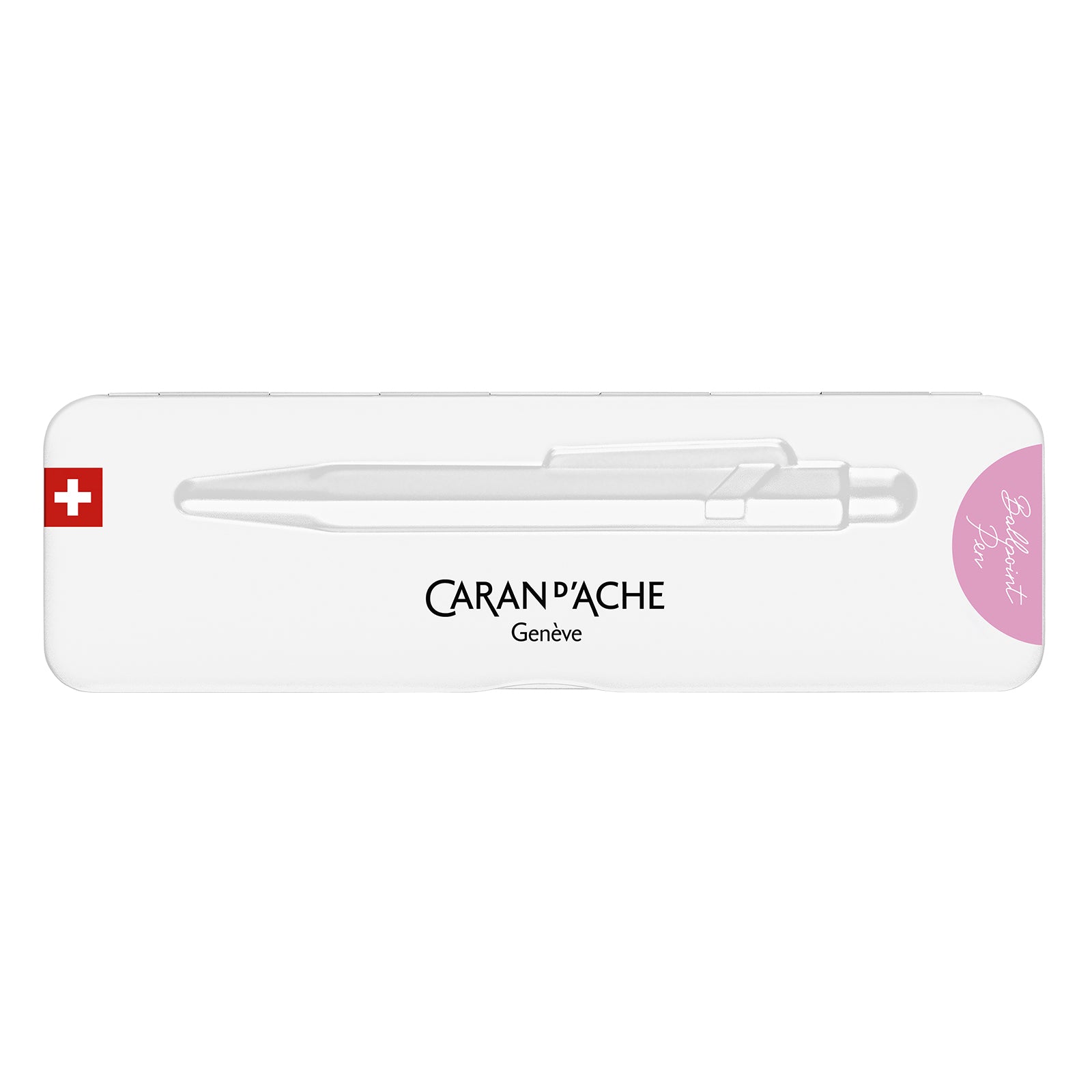 Caran d-Ache Kugelschreiber – Rosa, Aluminium