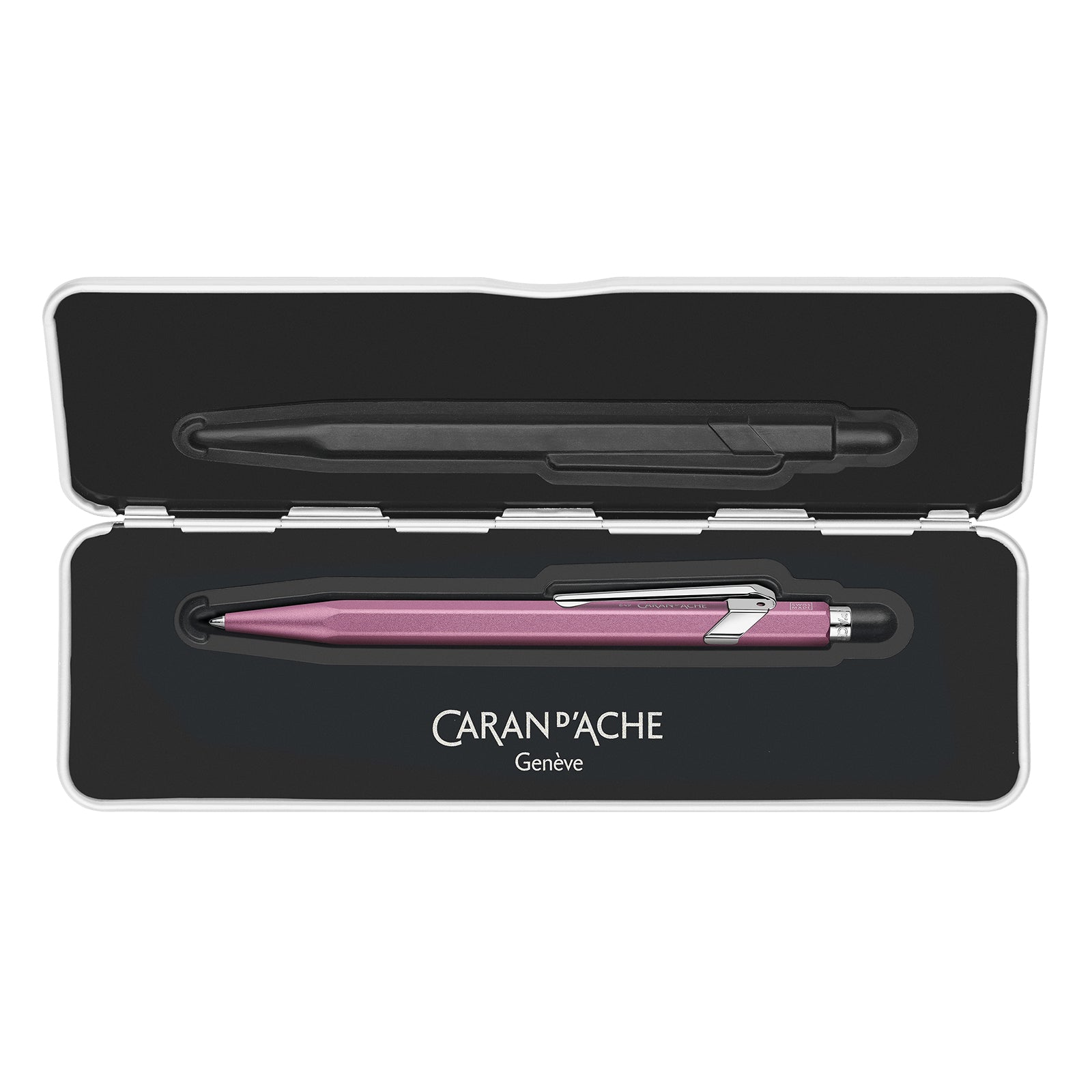Caran d-Ache Kugelschreiber – Rosa, Aluminium