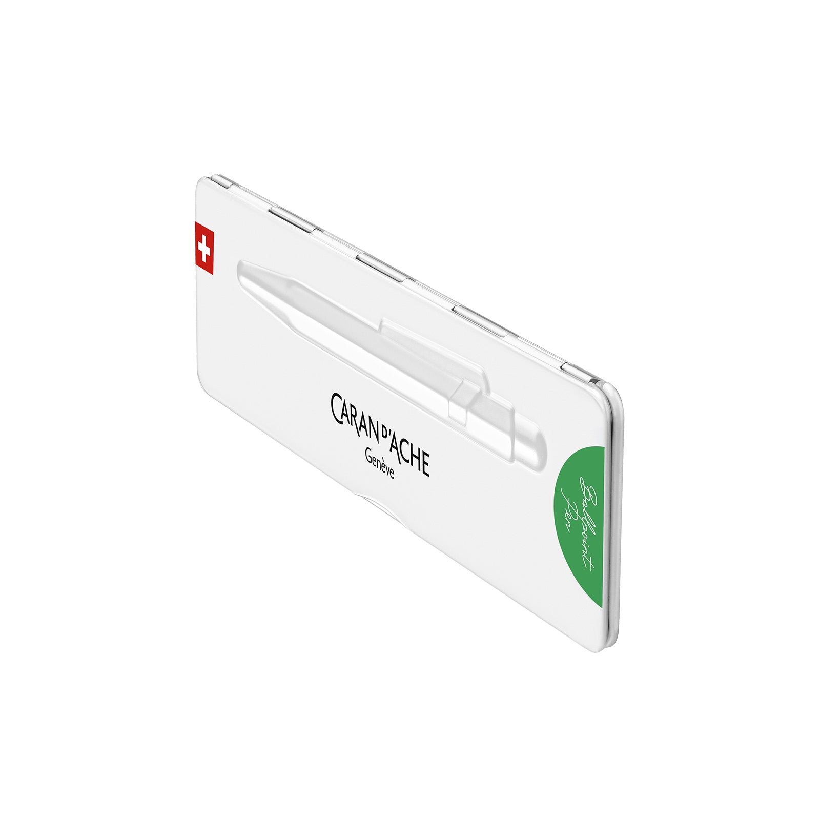 Caran d-Ache Kugelschreiber – Grün, Aluminium