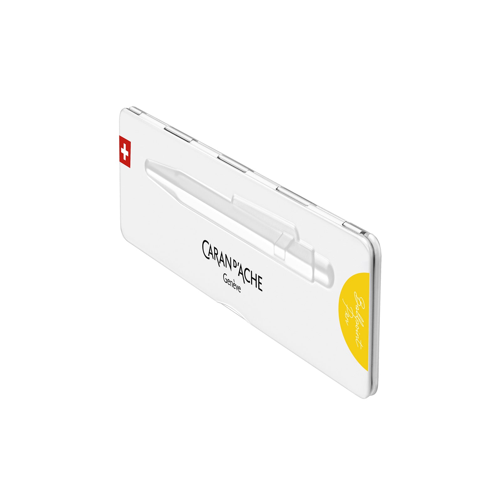 Caran d-Ache Kugelschreiber – Gelb, Aluminium