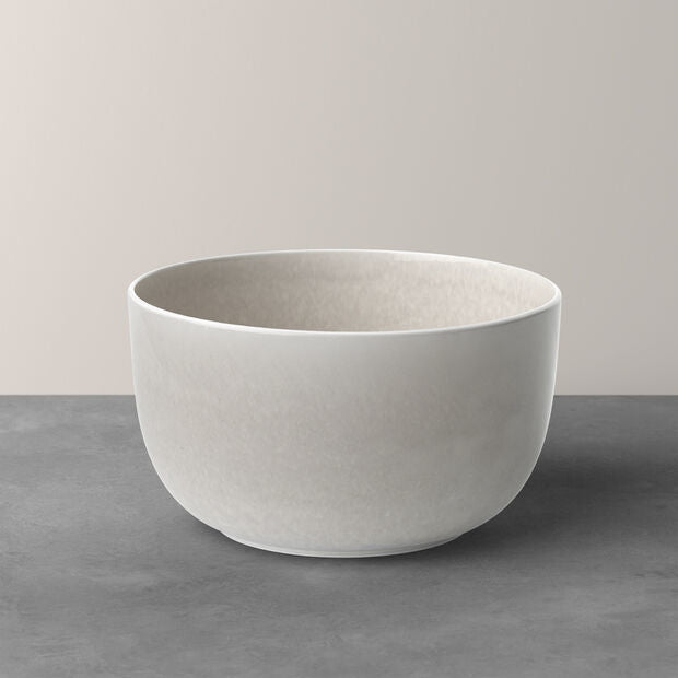 Villeroy & Boch Perlemor Sand Schüssel – 3 l, Porzellan, spülmaschinenfest, mikrowellenfest, 1 Stück