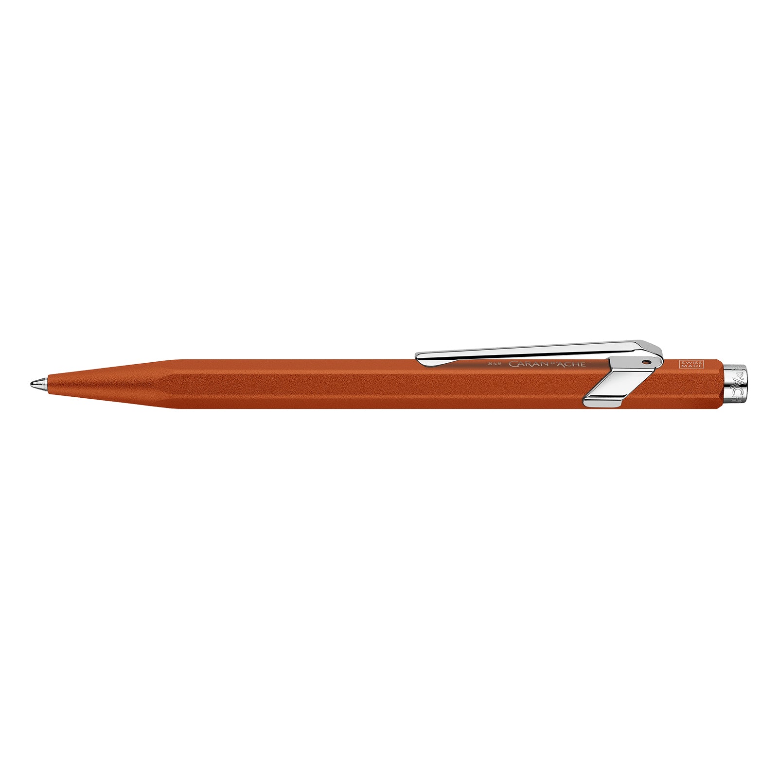 Caran d-Ache Caran d'Ache Kugelschreiber – Orange, Aluminium