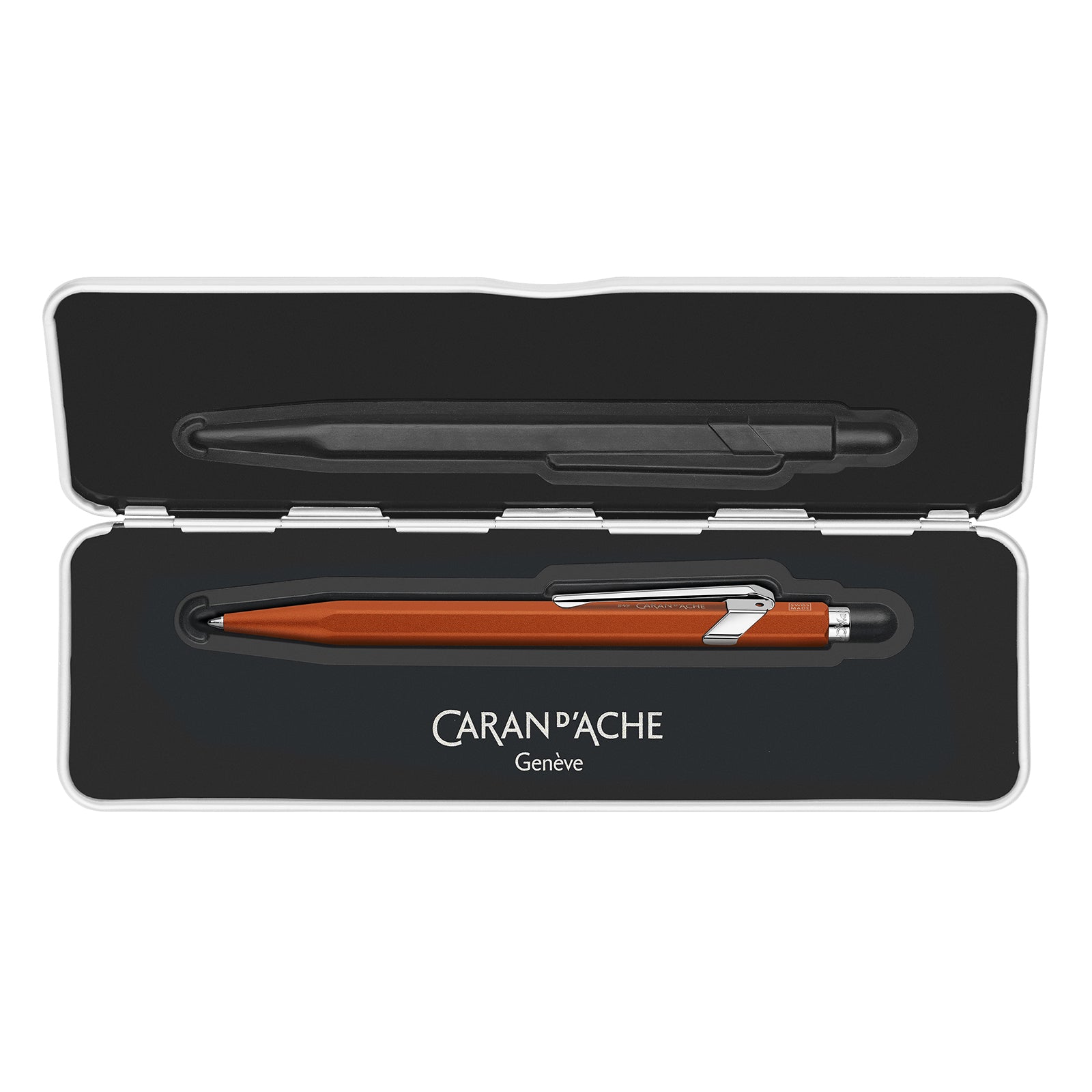 Caran d-Ache Caran d'Ache Kugelschreiber – Orange, Aluminium