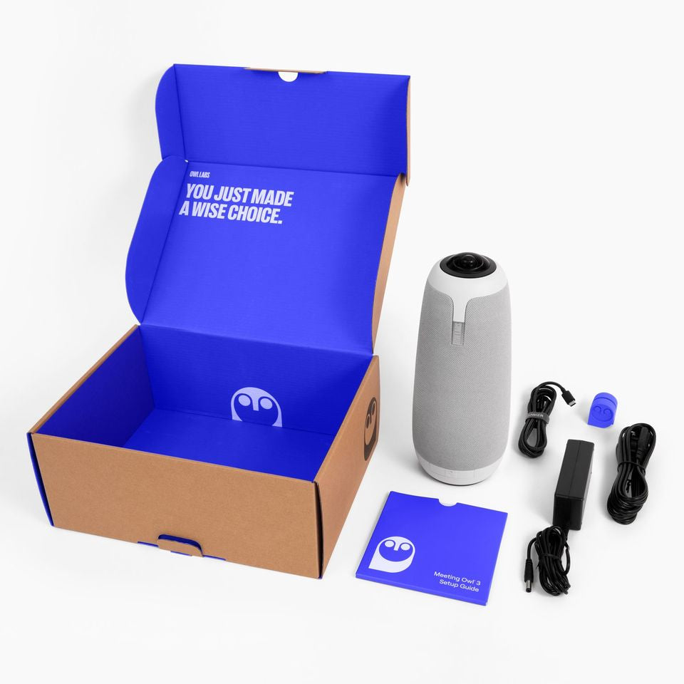 Owl Labs Meeting Owl 3 – 360° Kamera, Gruppen-Videokonferenzsystem