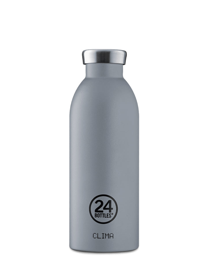 24Bottles Trinkflasche Clima – 5 dl – Edelstahl, isoliert, Schraubverschluss – Formal Grey