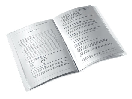 Leitz Sichtbuch A4, 20 Hüllen, PP, schwarz – 1 Stück