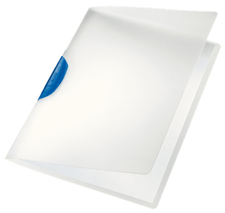 Leitz Klemmhefter Color Clip, für A4, 30 Blatt – transparent