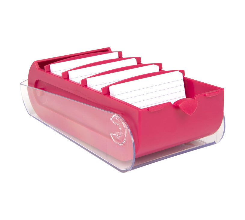 Biella Karteikartenbox A7, Pink