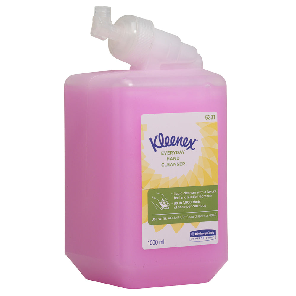 Kleenex Flüssige Handseife – Parfümiert – 1 l – Pink