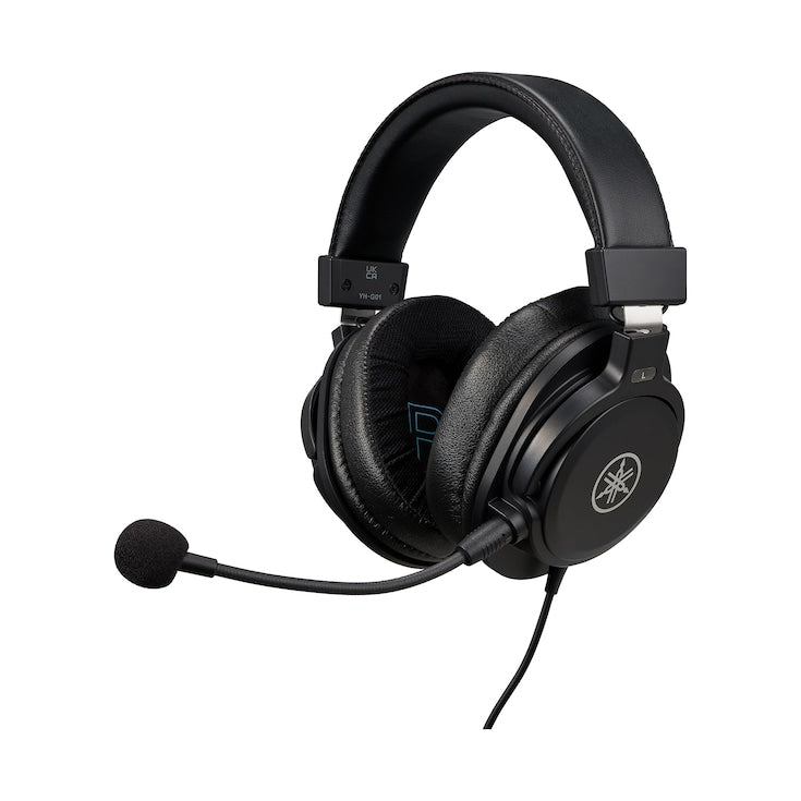 Yamaha YH-G01 – Gaming-Headset (Over-Ear) – 3,5 mm Klinke, geschlossen, Boom-Mikrofon – schwarz – für Mac