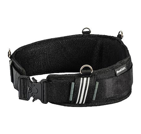 ProClick Werkzeuggurt 140 cm, Breite 12 cm – verstellbar, mit Klickschnalle, schwarz, Polyester