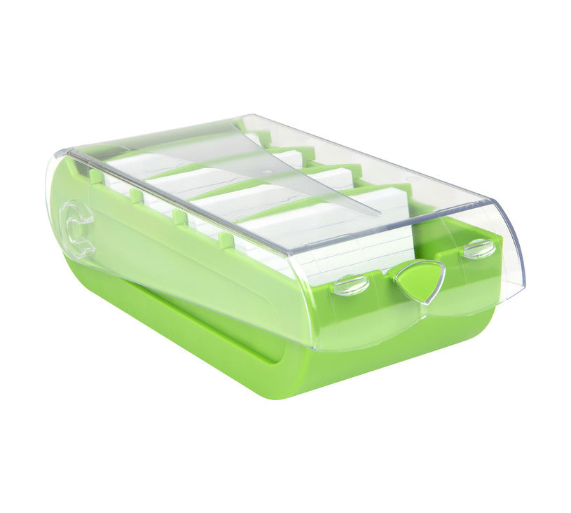Biella Karteibox A7 quer, grün, Polypropylen (PP) – 1 Stück
