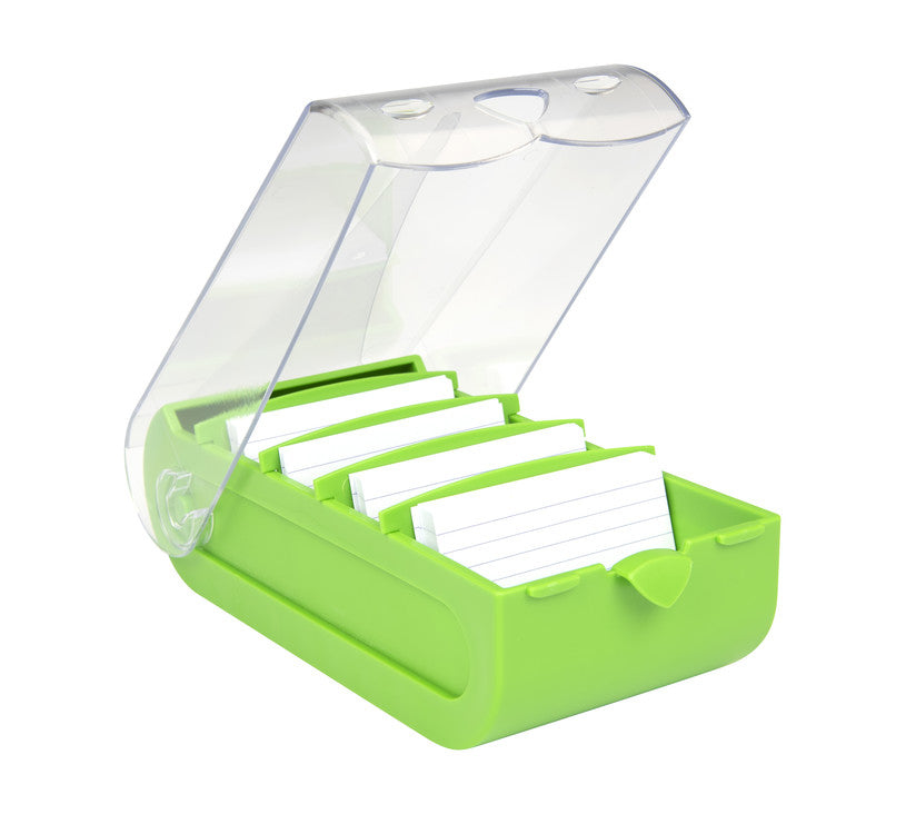 Biella Karteibox A7 quer, grün, Polypropylen (PP) – 1 Stück