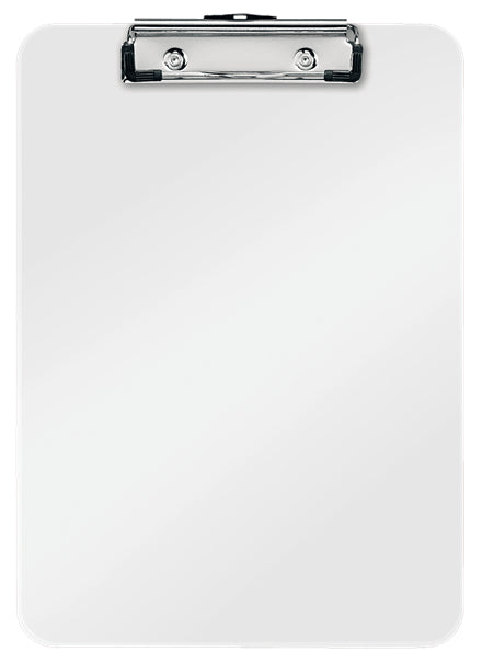 Leitz WOW Klemmbrett A4 – Kunststoff, weiss