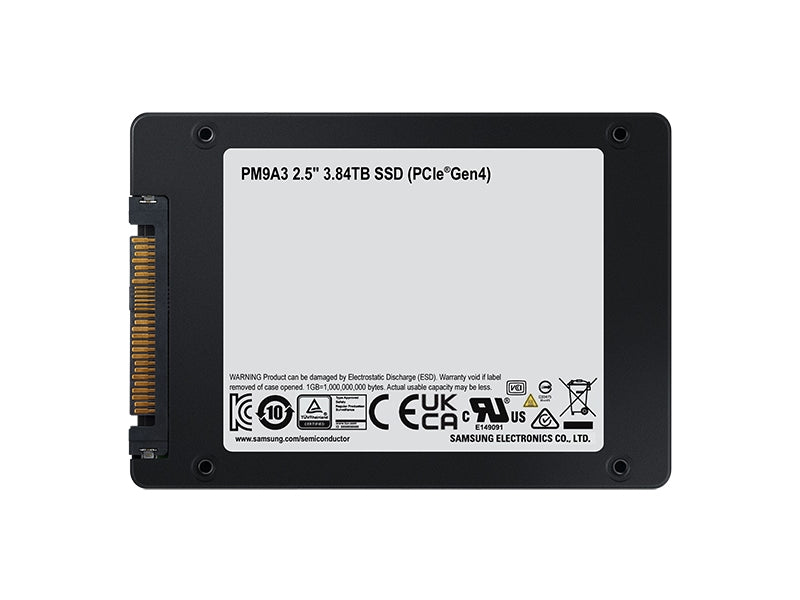 Samsung PM9A3 – 3,84 TB NVMe SSD (PCIe 4,0) – für 2,5"