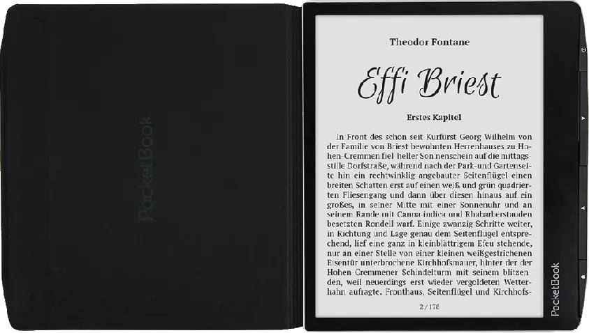 PocketBook Tablet-Hülle für PocketBook Era Stardust Silver, Era Sunset Copper 7" – Schwarz
