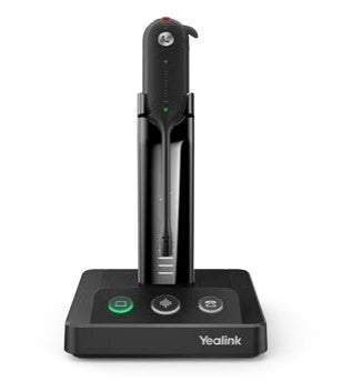 Yealink WH63 Portable Teams – Mono Headset – DECT – für Microsoft Teams – schwarz – bis 8 h