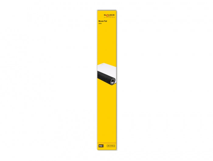 Delock Mousepad – 500 × 900 × 2 mm, Weiss