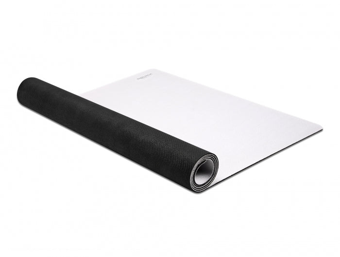 Delock Mousepad – 500 × 900 × 2 mm, Weiss