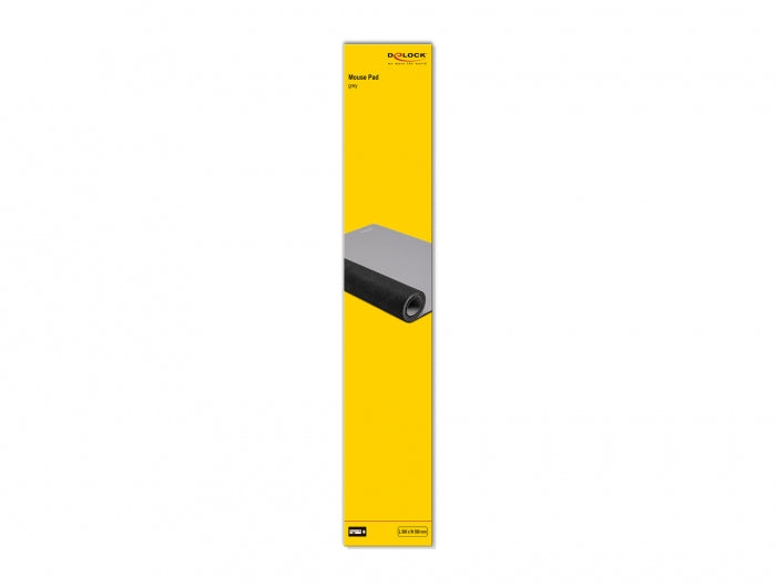 DeLOCK Mauspad – 500 × 900 × 2 mm, Grau