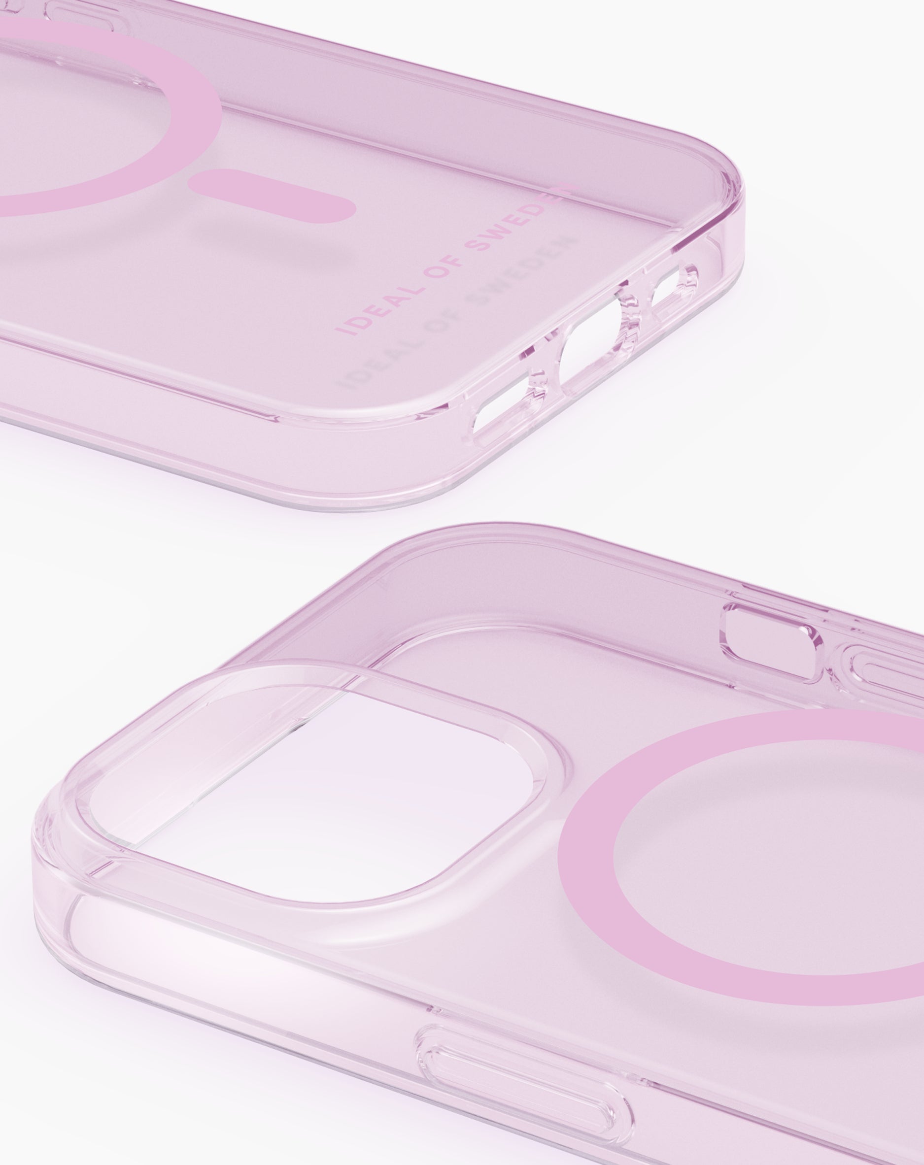 iDeal of Sweden Clear Case – Backcover – für Apple iPhone 14 Pro, PC+TPU, Pink, bis 1,82 m sturzsicher