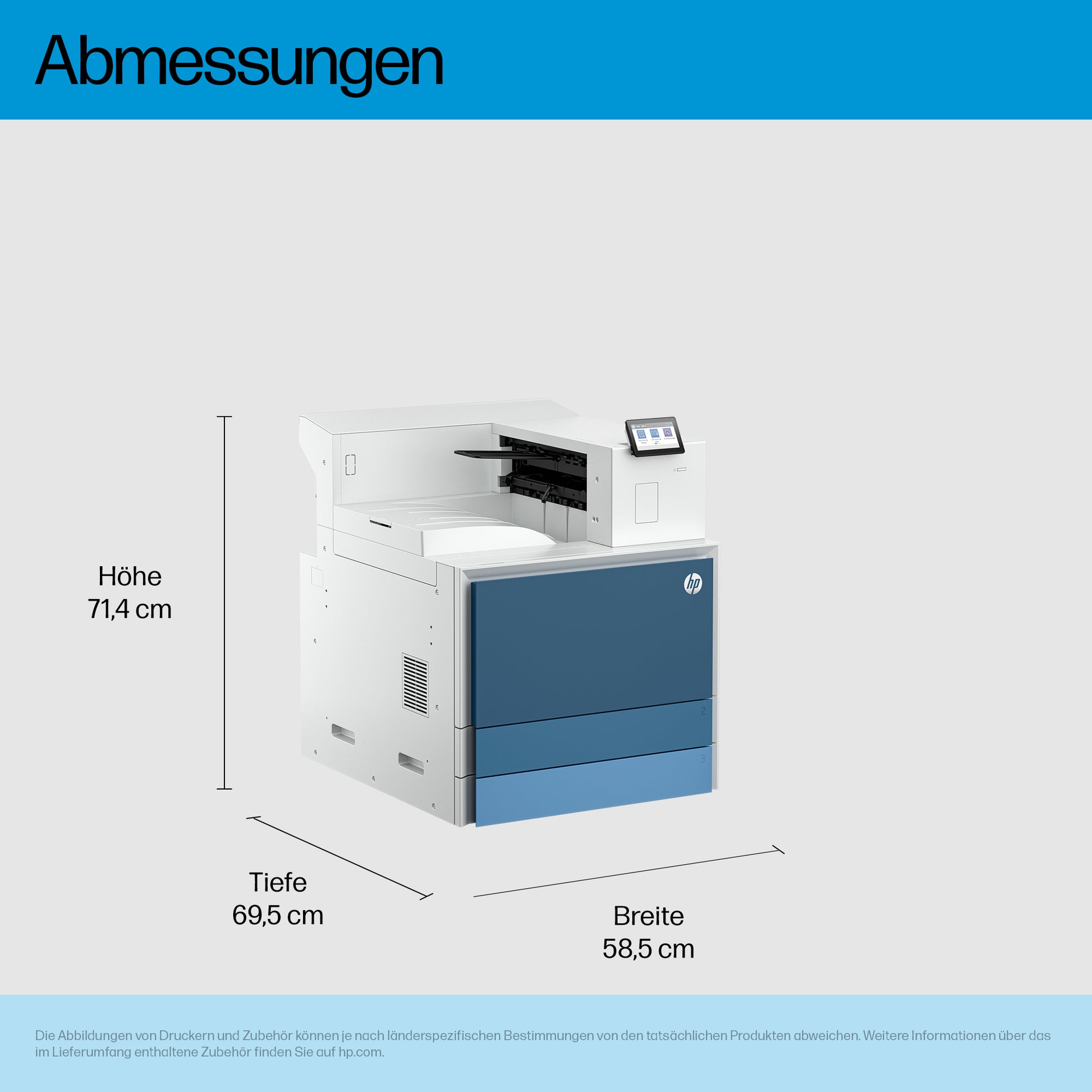 HP LaserJet Enterprise 8501dn – 70 Seiten/Min.