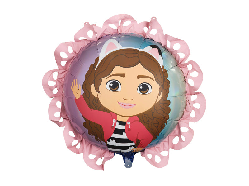 PartyDeco Folienballon Gabby's Dollhouse – mehrfarbig – 52 × 42 cm – Folie – 1 Stk