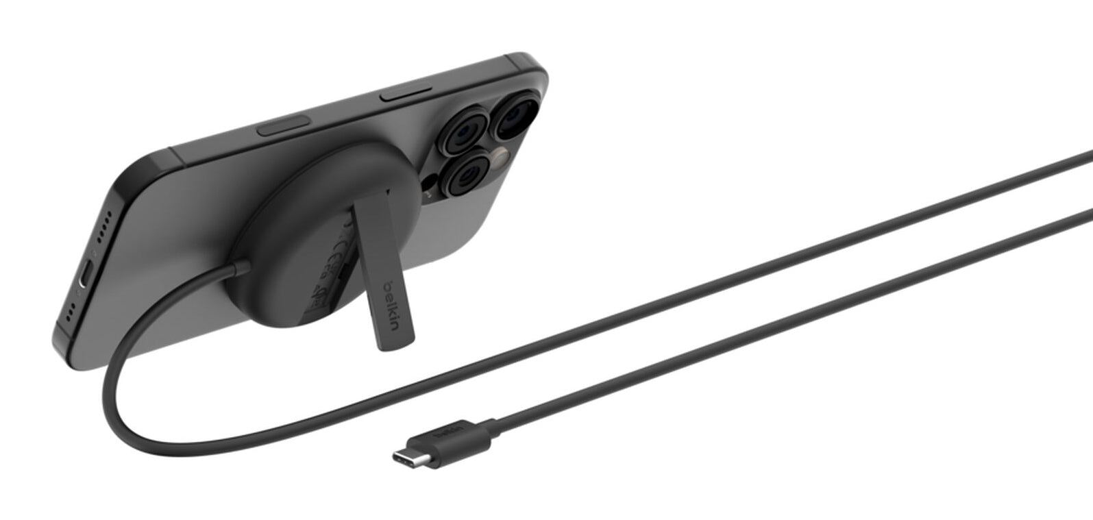 Belkin BOOSTCHARGE PRO QI2 Ladestation – 15 W, Qi2, Magnetisch
