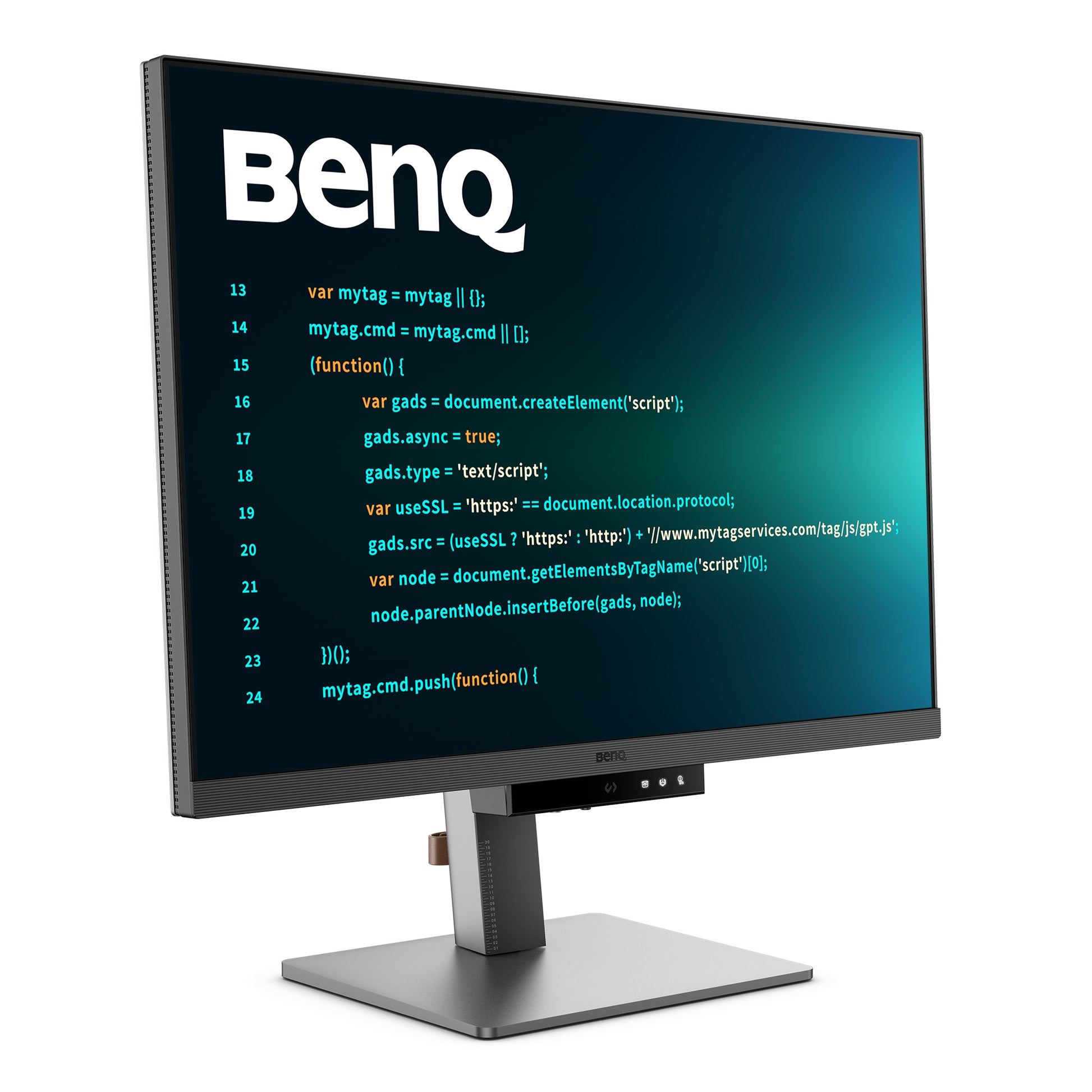 BenQ RD280U – Monitor, 28", 4K UHD, IPS, USB-C, HDR10, DCI-P3, KVM, 5 ms
