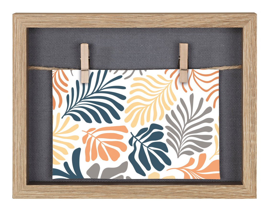 Hama Muro Bilderrahmen – für 16,5 × 21,5 cm – MDF, Eiche