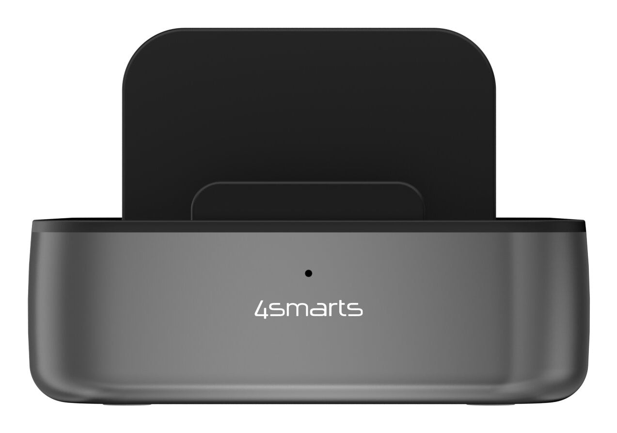 4smarts Ladestation Team USB-Desktop-Ladegerät 100 W – USB-C×5, USB-A×1 – für Apple – Schwarz