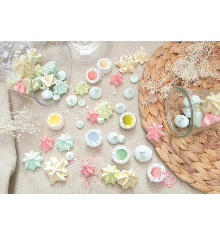ScrapCooking Lebensmittelfarbstoffpulver – Pastell-Set – 160 g