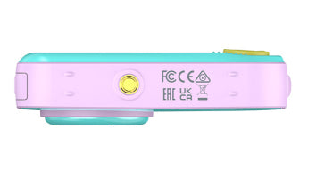 AgfaPhoto Rkcw2Bl Digitalkamera – Unterwasserkamera, wasserdicht bis 3 m, 12 MP, 2,7K, Blau, Pink