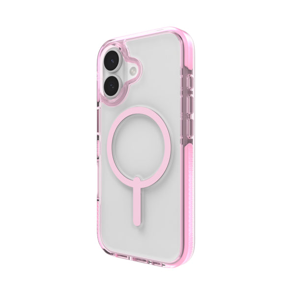 ZAGG Santa Cruz Snap – Backcover – für Apple iPhone 17, Graphen, Bryce Pink Sorbet, bis 4 m Sturzsicher