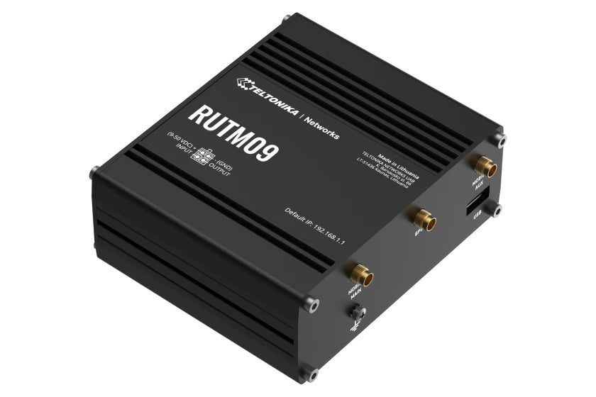 Teltonika RUTM09 – VPN-Router – 4×GbE LAN, 1×GbE WAN, 4G LTE (Kat 6), Dual-SIM