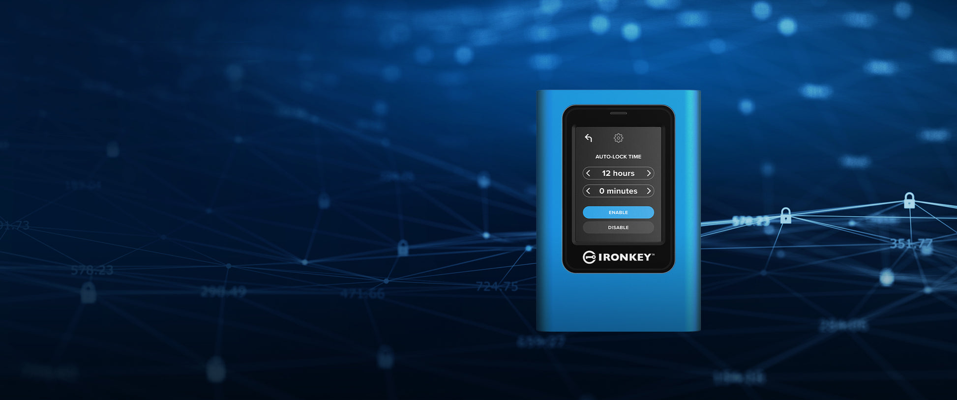 Kingston Technology Kingston IronKey Vault Privacy 80 Allgemeines Speichergerät – 3,84 TB, Externe SSD, XTS-AES 256-Bit