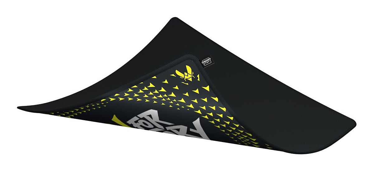 CHERRY XTRFY GP5 Vitality – Gaming-Mauspad – 460 × 400 mm, Polyester (Tuch) & Gummi, Schwarz
