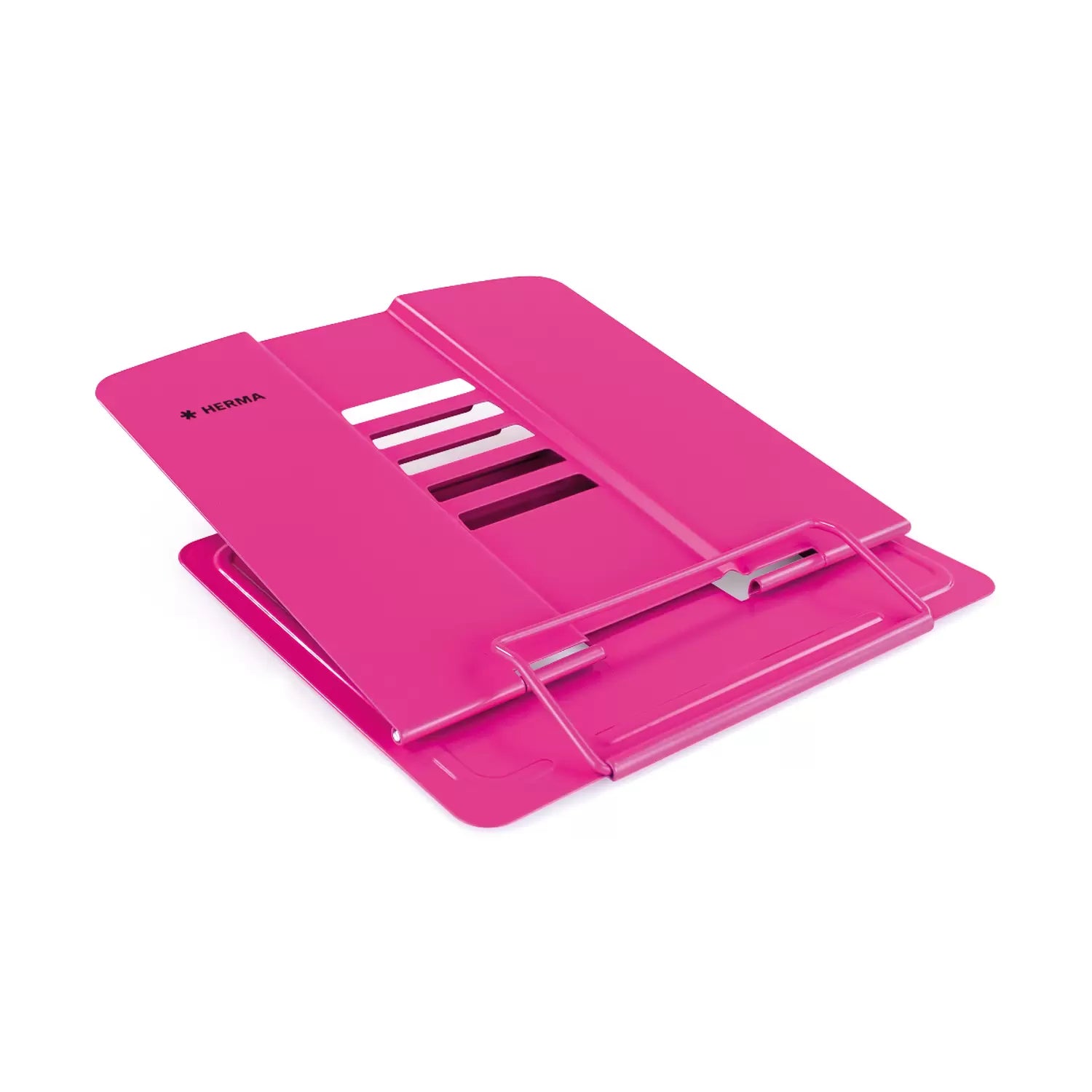 HERMA Leseständer – Metall, Pink, 198 × 190 mm
