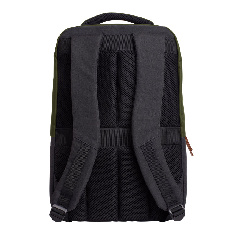 Trust Lisboa Notebook-Rucksack – für Notebooks bis 16", 23 l, recyceltes PET (rPET), grün