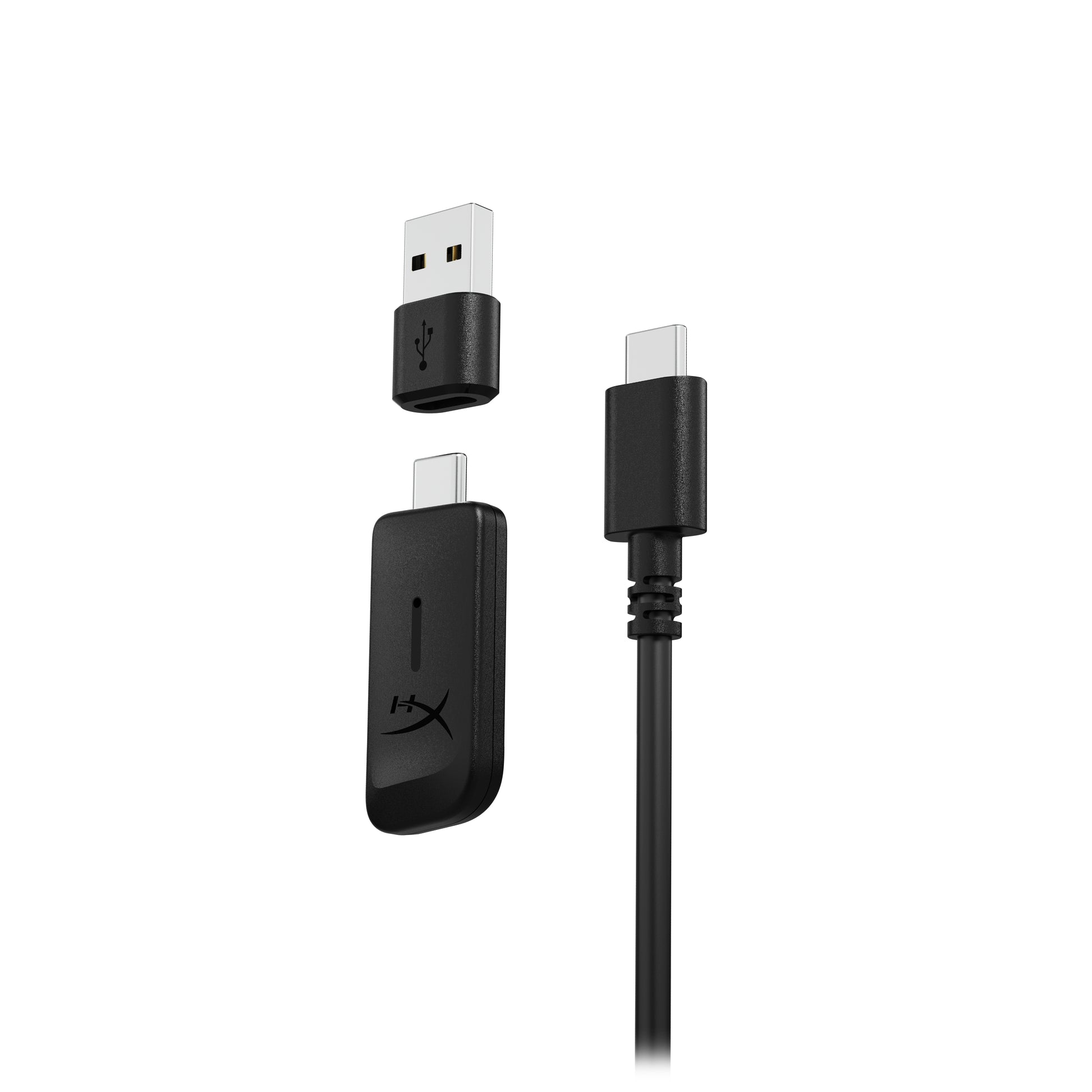 HyperX Cloud III S – Over-Ear Headset – USB-A, Surround-Sound, abnehmbares Mikrofon – schwarz – für Mac