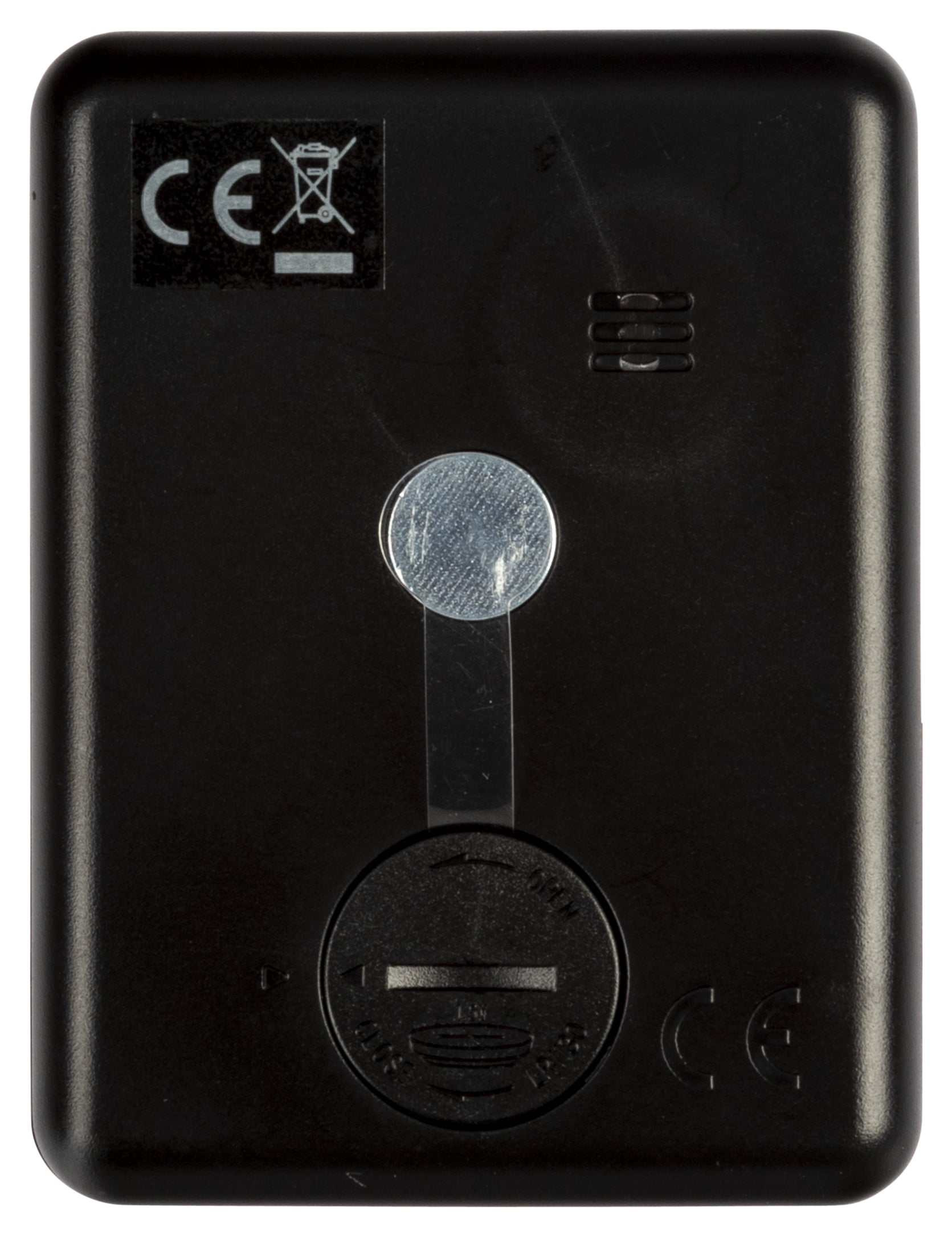 Nordic Quality Digitaler Küchentimer, 99 Min, 10,5 × 1,6 × 14,5 cm, magnetisch, LCD-Display, schwarz