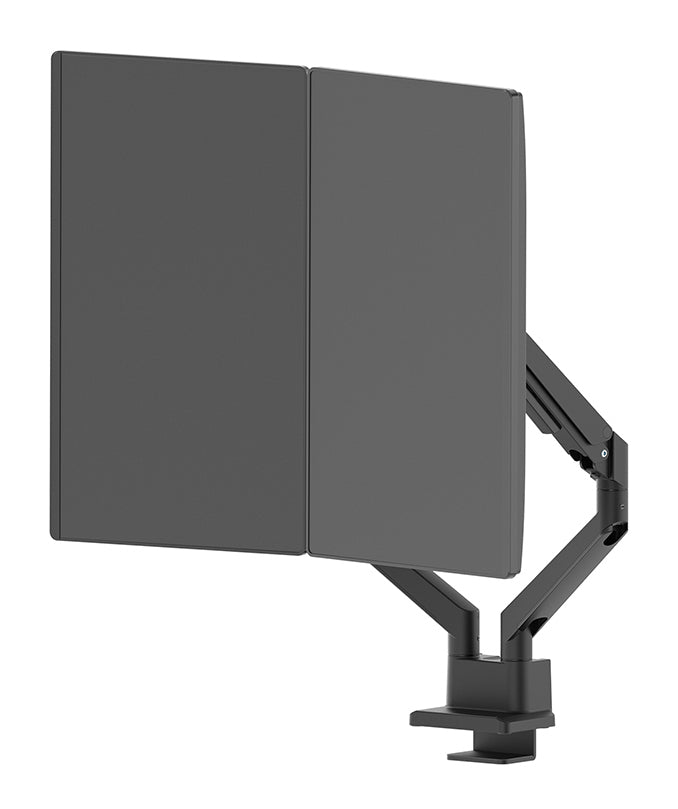 Neomounts Ds70-250Bl2 – Monitorarm, Dual, bis 32", VESA 75 × 75/100 × 100 mm, 9 kg, schwarz