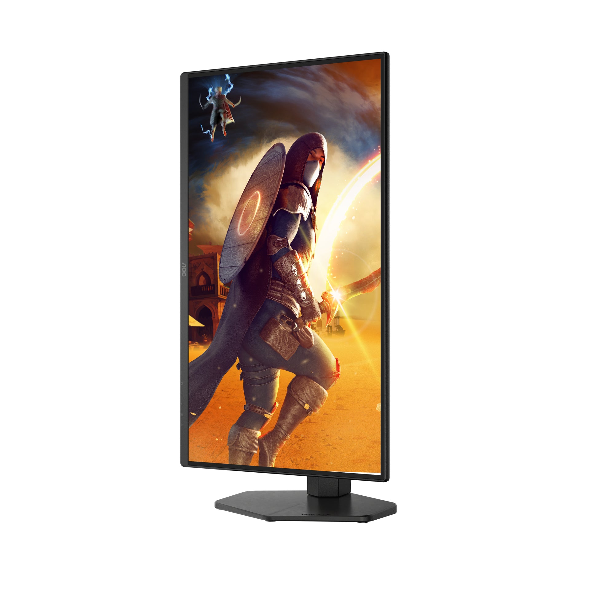 AOC Q25G4SR – Monitor, 24,5" 2560 × 1440 (WQHD), IPS, 300 Hz, Adaptive Sync, Lautsprecher, Rot