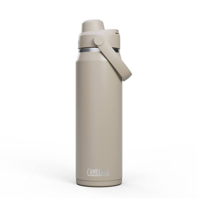 CamelBak Thrive Chug V.I. Isolierflasche 750 ml – doppelwandig, Edelstahl, Steinfarbe
