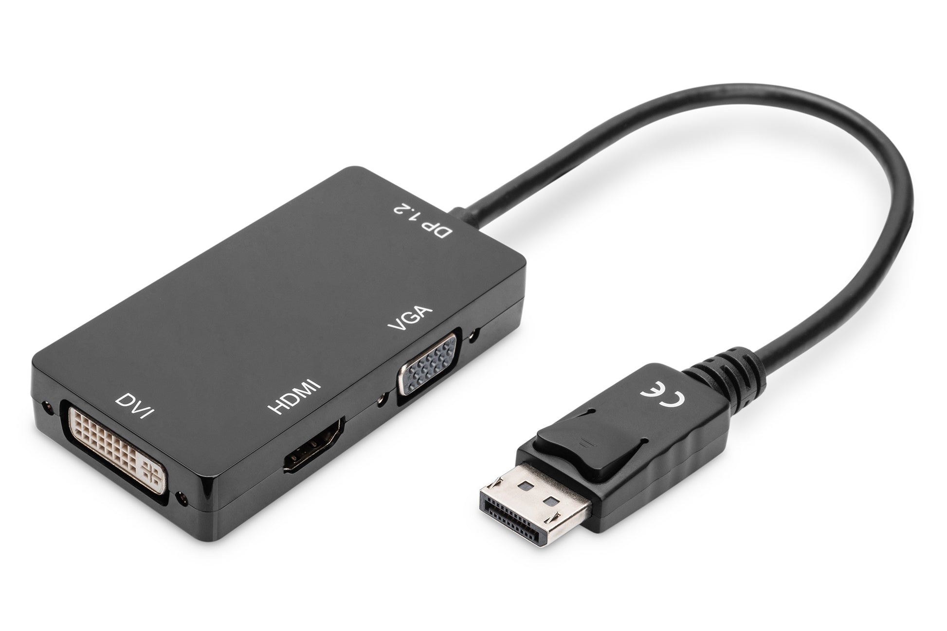 Digitus DisplayPort Multiport-Adapter – 3-in-1 Konverterkabel