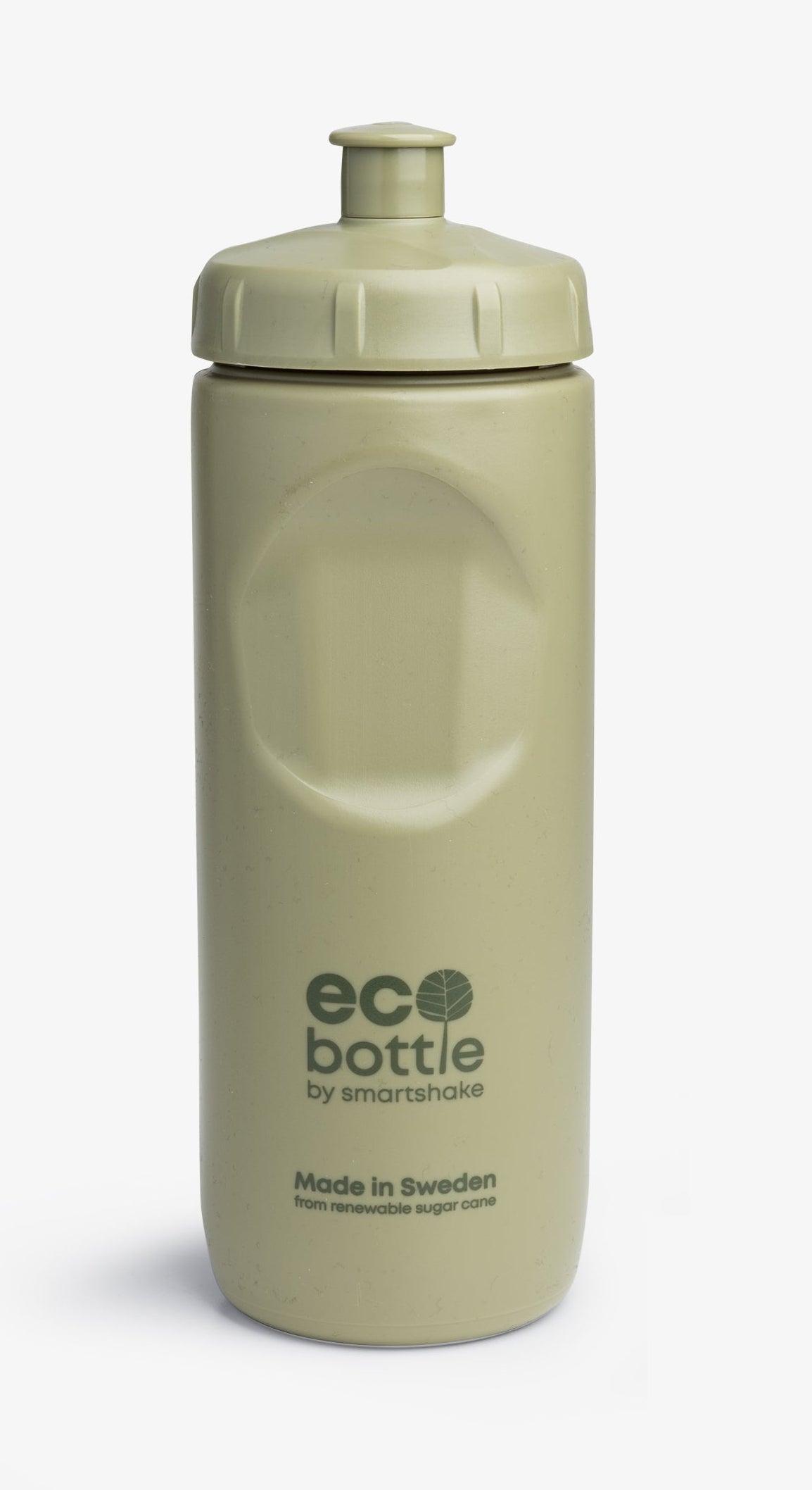 Smartshake EcoBottle Squeeze Trinkflasche 500 ml – Zuckerrohrpulpe (Bagasse), Schraubdeckel, Grün