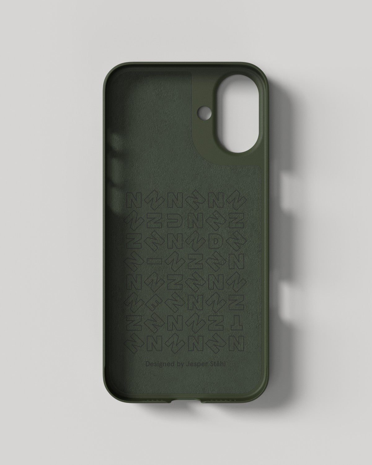NUDIENT Thin – Backcover – für Apple iPhone 16 Plus – MagSafe, Kunststoff, Grün